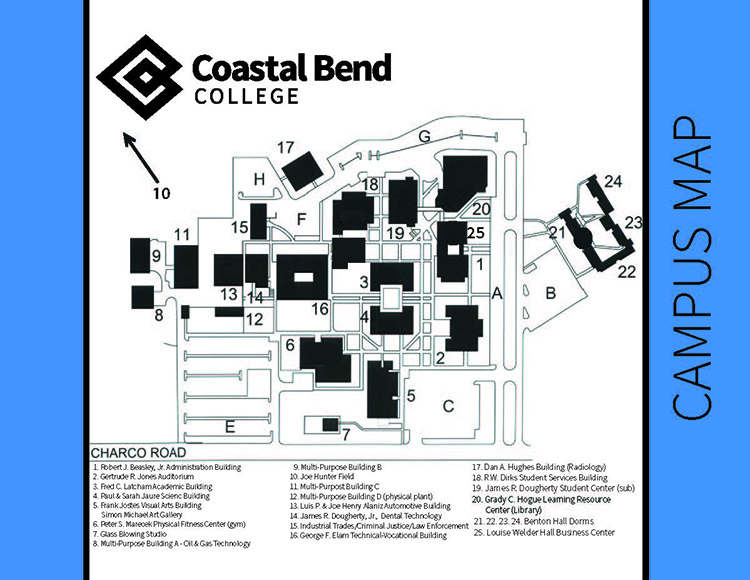 Beeville Campus Map