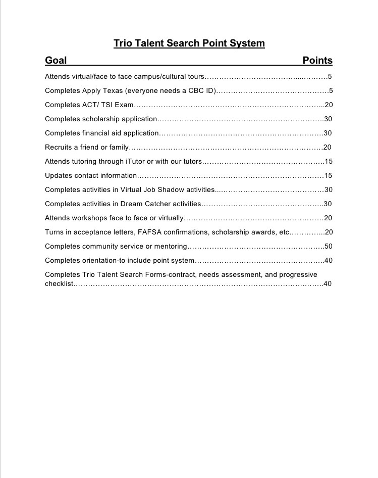 Trio Points 1