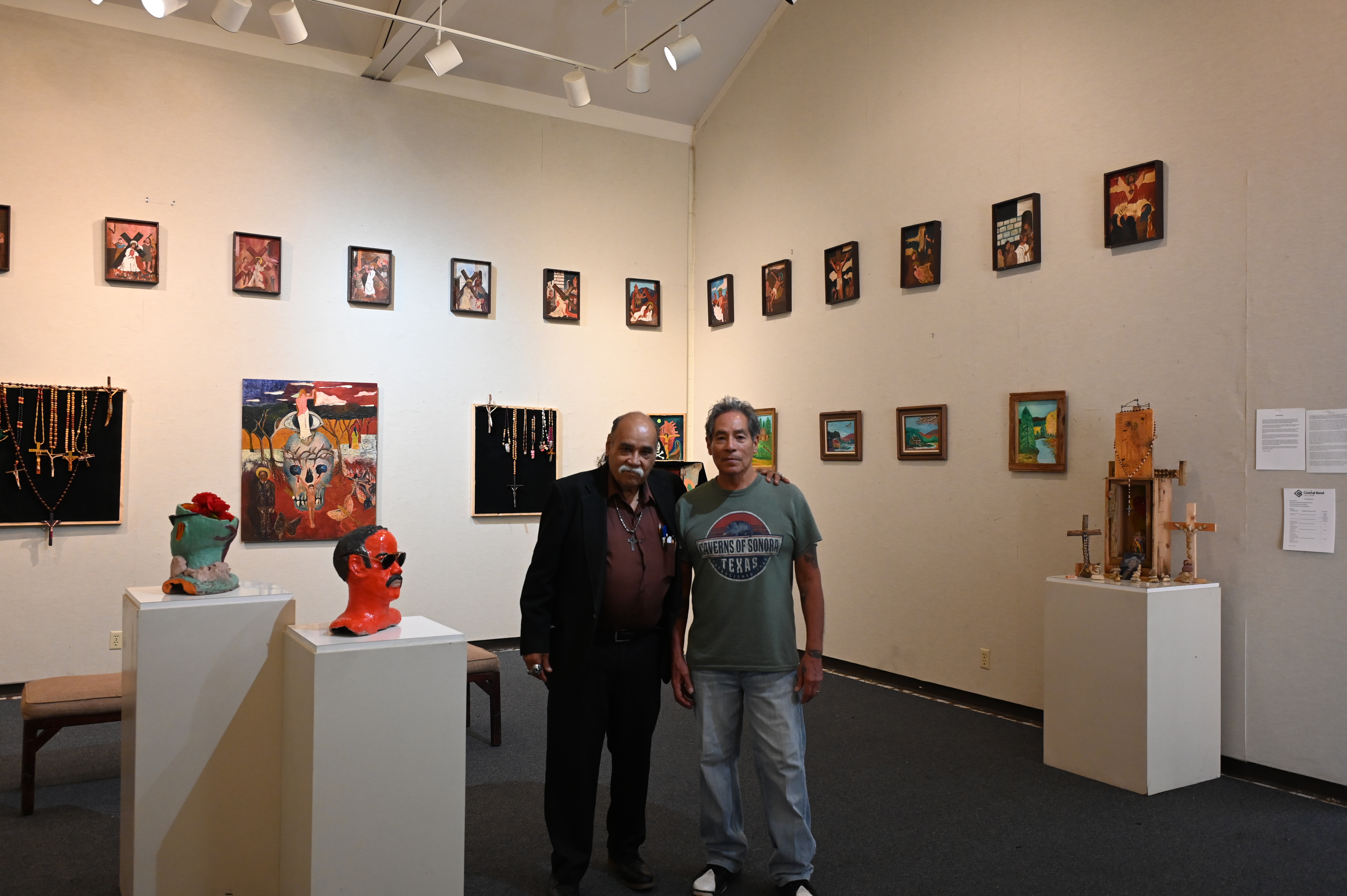 Peña with his colleague, Jose Ramirez